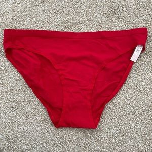 Victoria’s Secret red bikini panty